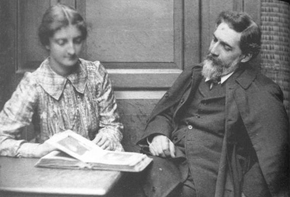 Flinders Petrie and Hilda Petrie in 1903